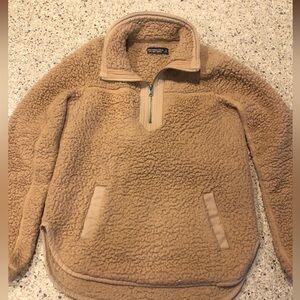 Abercrombie and fitch Sherpa zip up